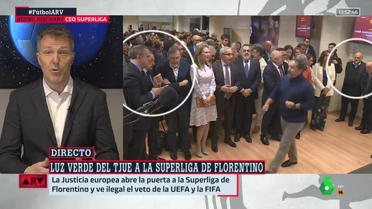 Bernt Reichart, CEO de la Superliga, tras conocer la sentencia del TJUE: "El fútbol ha ganado" Bernt Reichart, CEO de la Superliga, tras conocer la sentencia del TJUE: "El fútbol ha ganado"