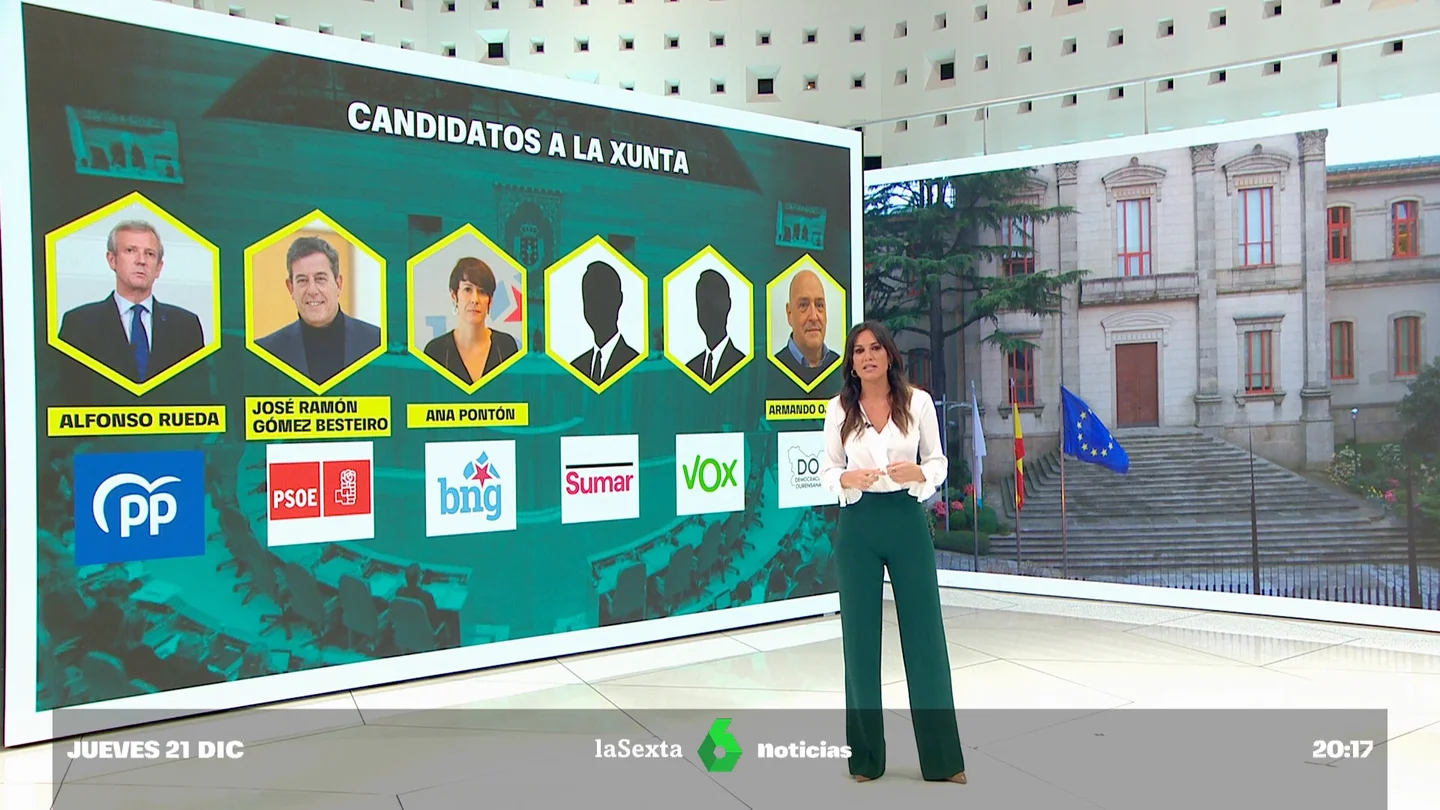 Los candidatos a las elecciones en Galicia Los candidatos a las elecciones en Galicia