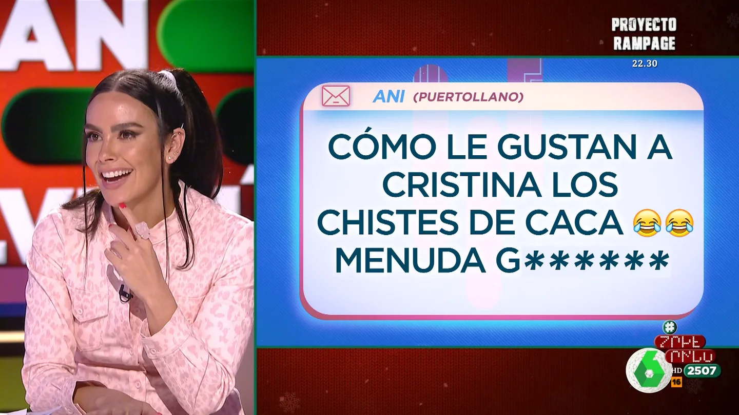El mail de una espectadora 'contra' Cristina Pedroche: "Cómo le gustan los chistes de caca..." El mail de una espectadora 'contra' Cristina Pedroche: "Cómo le gustan los chistes de caca..."