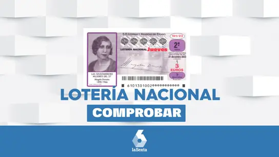 Comprueba el resultado de la Lotería Nacional del jueves 21 de diciembre, sorteo dedicado a Magda Donato Comprueba el resultado de la Lotería Nacional del jueves 21 de diciembre, sorteo dedicado a Magda Donato