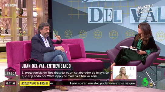 Las tiernas palabras de Juan del Val a Nuria Roca: "No abandonaría bajo ningún concepto lo que tengo en casa" Las tiernas palabras de Juan del Val a Nuria Roca: "No abandonaría bajo ningún concepto lo que tengo en casa"