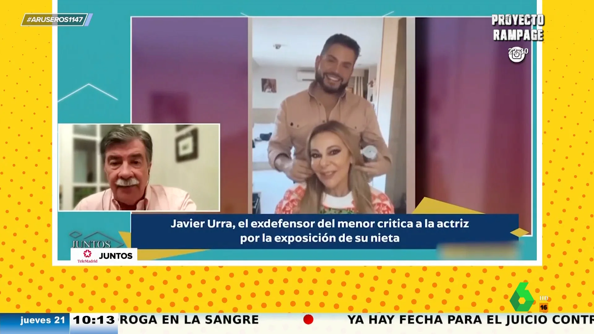 Javier Urra critica el mensaje de Ana Obregon de los vientres de alquiler: "Dice que le sacó de la depresión porque le recuerda a su hijo"