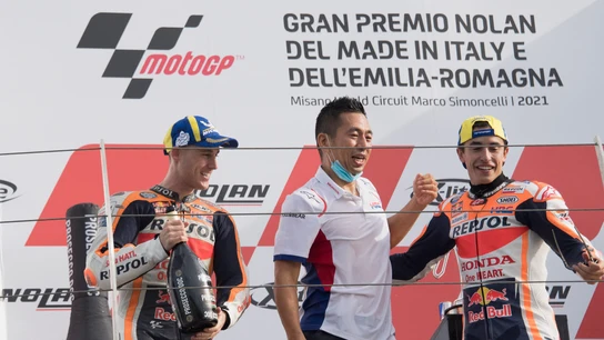 Pol Espargaró y Marc Márquez Pol Espargaró y Marc Márquez