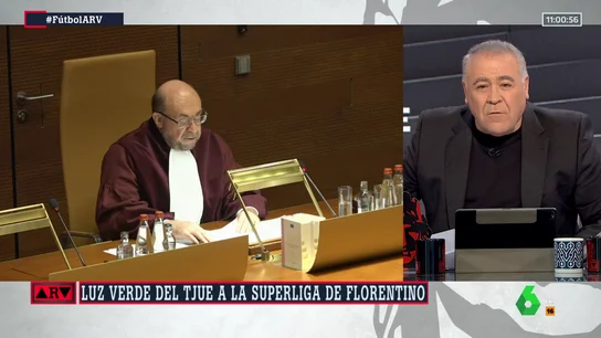 Ferreras, tras la sentencia sobre la Superliga: "Puede ser un antes y un después en la historia del fútbol" Ferreras, tras la sentencia sobre la Superliga: "Puede ser un antes y un después en la historia del fútbol"