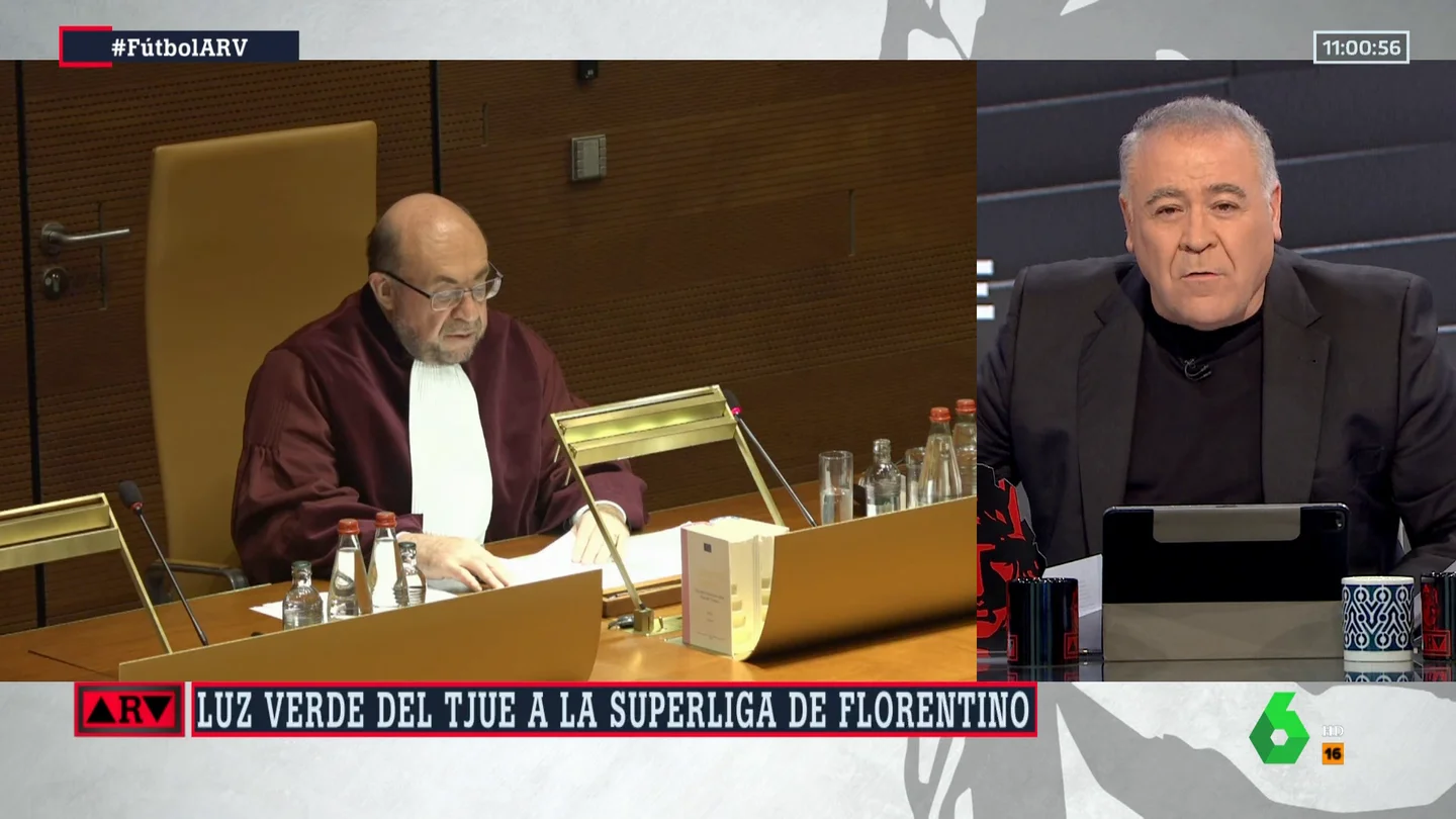 Ferreras, tras la sentencia sobre la Superliga: "Puede ser un antes y un después en la historia del fútbol" Ferreras, tras la sentencia sobre la Superliga: "Puede ser un antes y un después en la historia del fútbol"