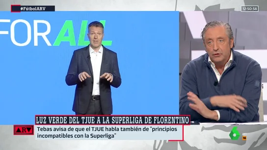 Pedrerol, tras la sentencia sobre la Superliga: "Recordemos este día como un día histórico para el fútbol" Pedrerol, tras la sentencia sobre la Superliga: "Recordemos este día como un día histórico para el fútbol"
