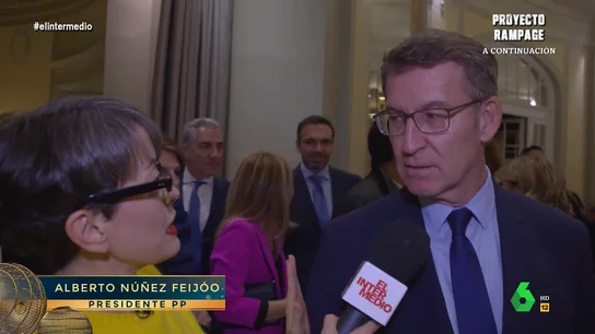Alberto Núñez Feijóo, irónico, sobre las virtudes de Sánchez: "Las tiene todas" Alberto Núñez Feijóo, irónico, sobre las virtudes de Sánchez: "Las tiene todas"