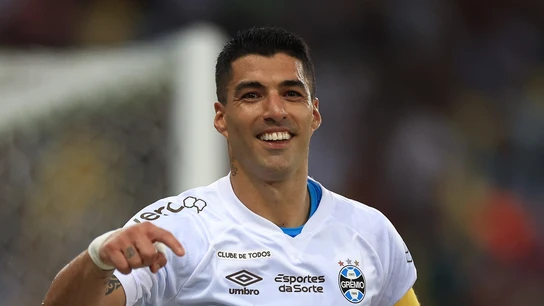 Luis Suárez, en su etapa en el Gremio Luis Suárez, en su etapa en el Gremio