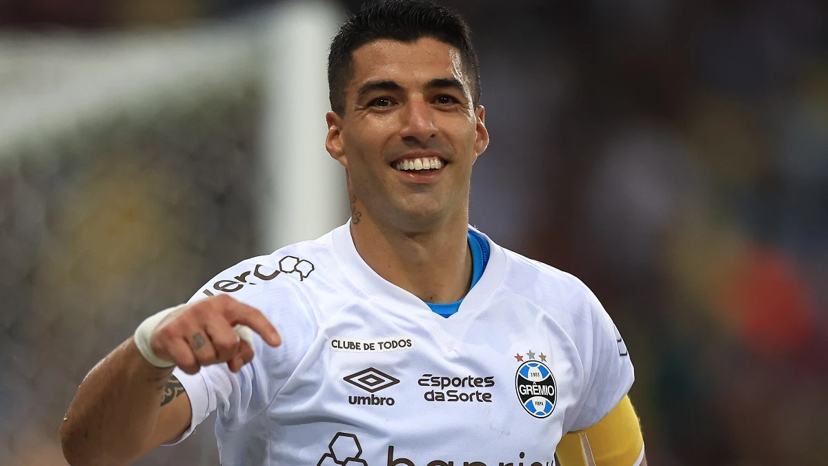 Luis Suárez, en su etapa en el Gremio