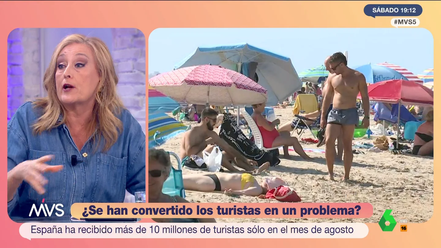 Elisa Beni pide "tomar medidas" contra el turismo barato: "No podemos seguir viajando todos, todo el rato" Elisa Beni pide "tomar medidas" contra el turismo barato: "No podemos seguir viajando todos, todo el rato"