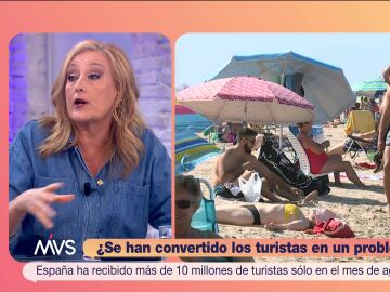 Elisa Beni pide "tomar medidas" contra el turismo barato: "No podemos seguir viajando todos, todo el rato"