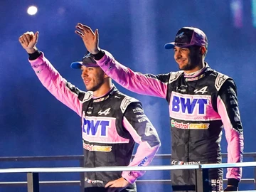 Pierre Gasly y Esteban Ocon Pierre Gasly y Esteban Ocon