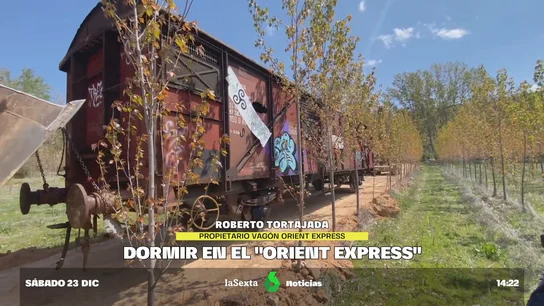 Dormir en un vagón de tren en mitad de la naturaleza es posible Dormir en un vagón de tren en mitad de la naturaleza es posible