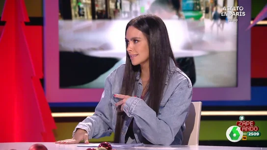 Cristina Pedroche cuenta en Zapeando qué preparó Dabiz Muñoz para cenar en Nochebuena: "Somos muy de mar" Cristina Pedroche cuenta en Zapeando qué preparó Dabiz Muñoz para cenar en Nochebuena: "Somos muy de mar"