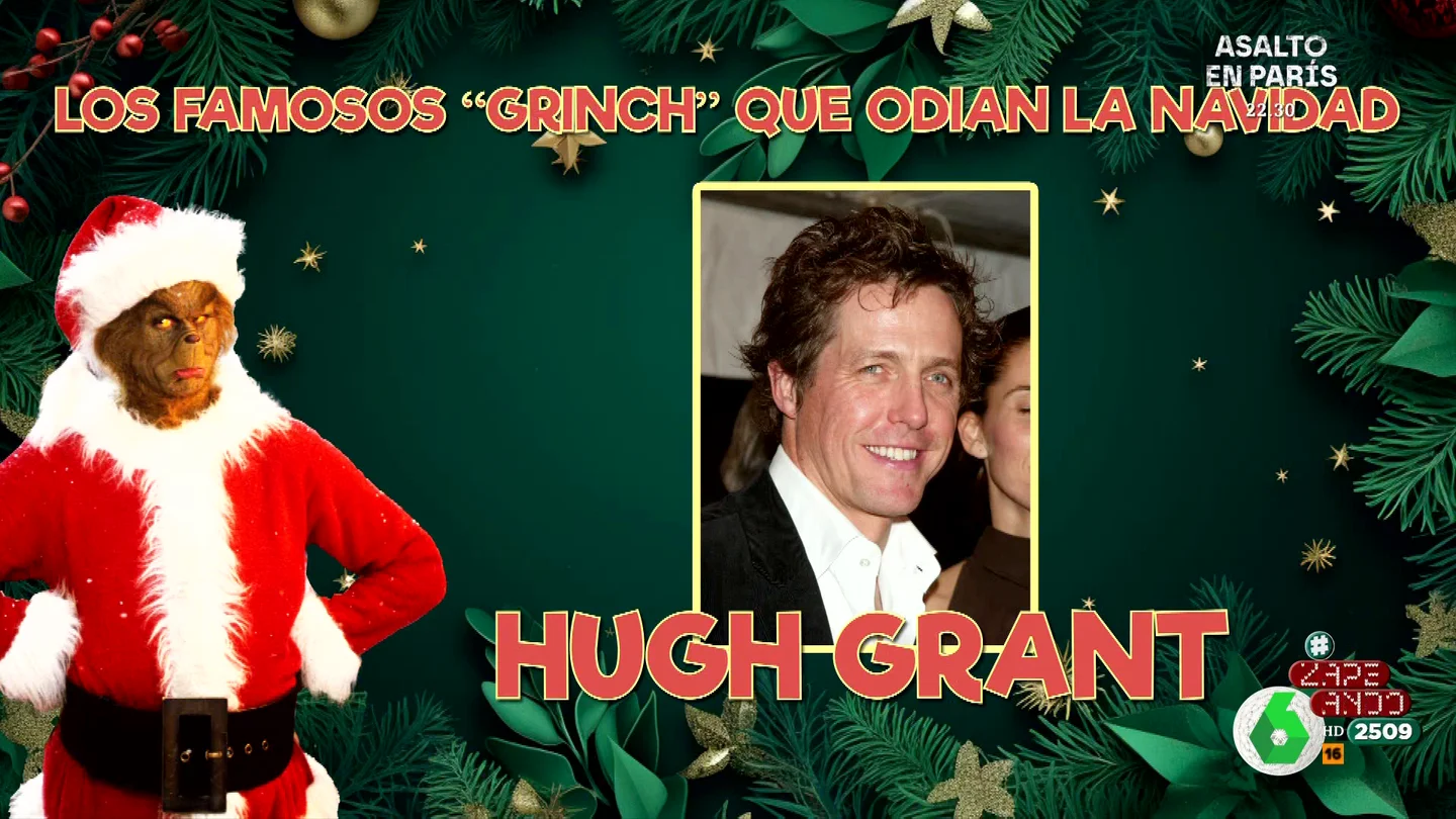 De Hugh Grant a Miley Cyrus: los famosos 'grinch' que odian la Navidad De Hugh Grant a Miley Cyrus: los famosos 'grinch' que odian la Navidad
