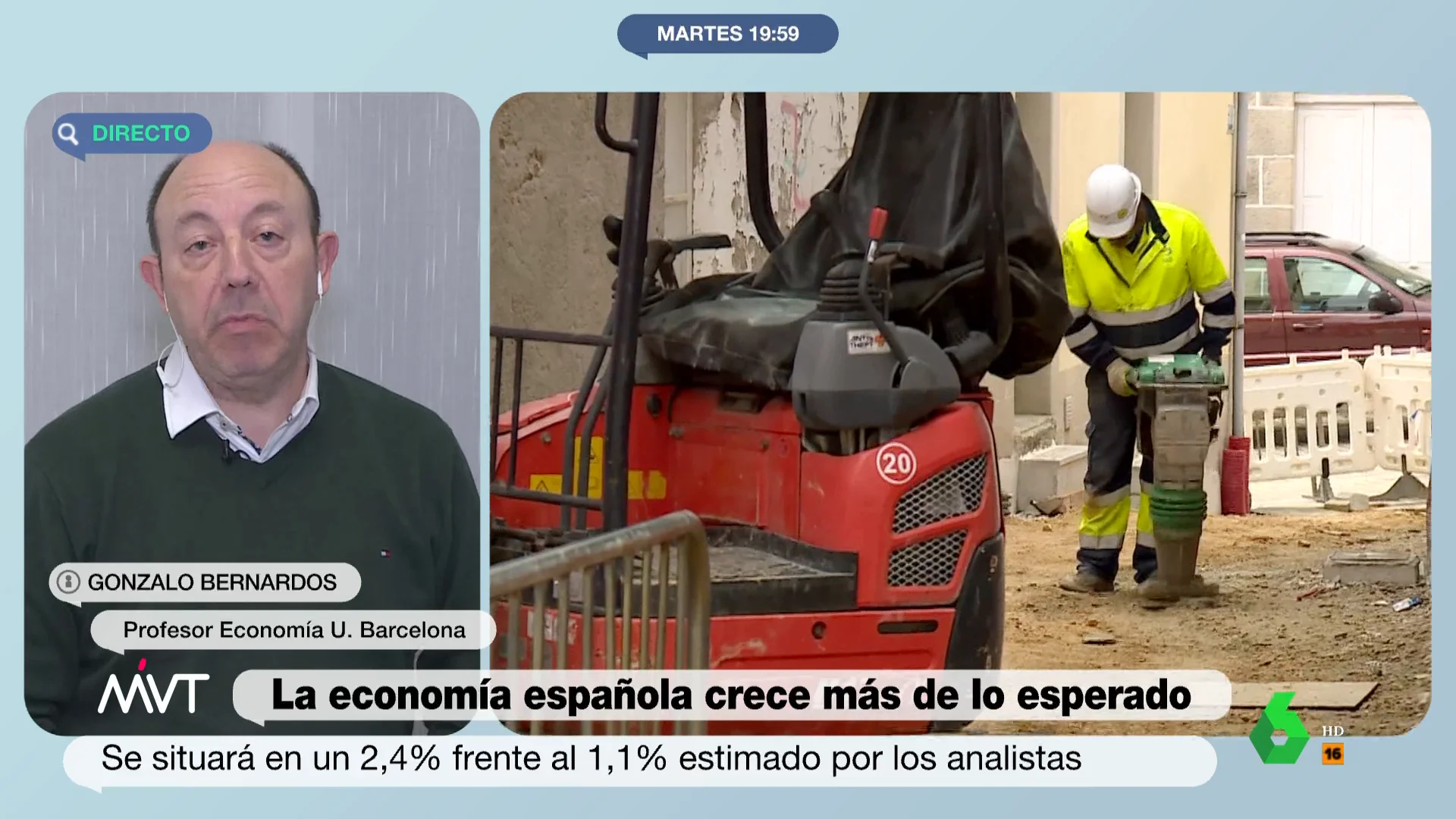 "Las empresas ganarán menos, la creación de empleo no serán 600.000 como en 2023 y el dinamismo económico hará que a la mayor parte de las familias no le vaya tan bien", afirma el economista, que en este vídeo también destaca "cosas buenas".