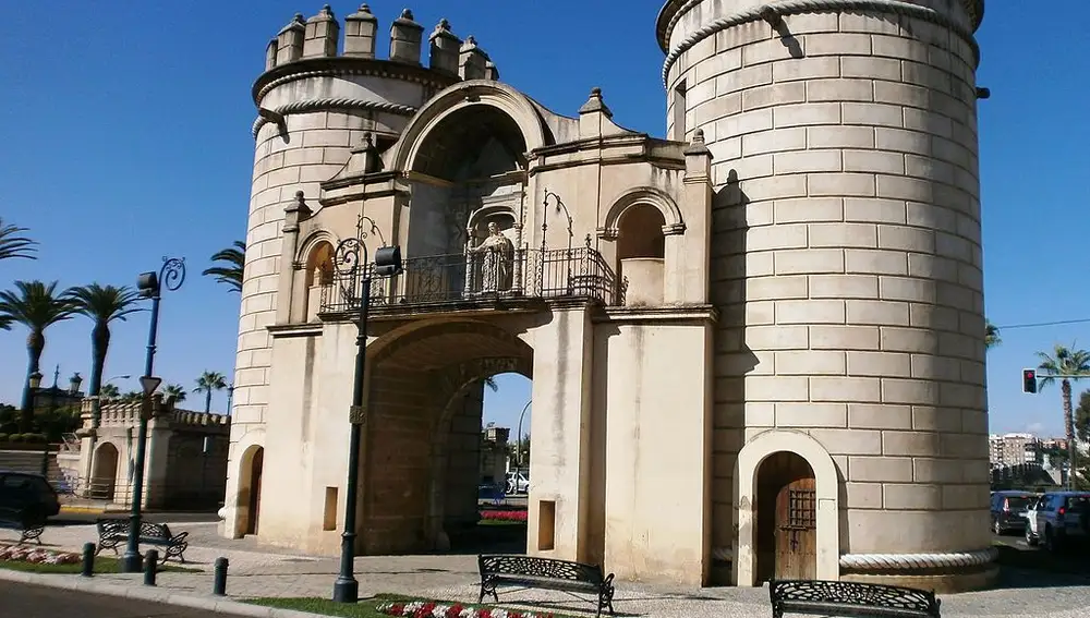 Puerta de Palmas. Badajoz