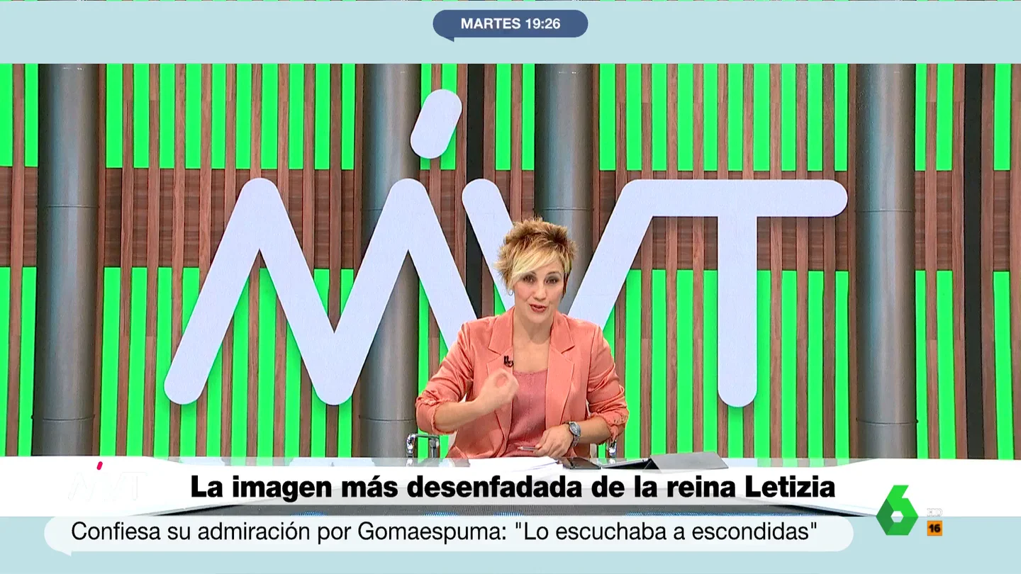 El dardo de Cristina Pardo a la reina Letizia tras mostrar su lado más desenfadado: "¿Por qué nos enseñan un tostonazo?" El dardo de Cristina Pardo a la reina Letizia tras mostrar su lado más desenfadado: "¿Por qué nos enseñan un tostonazo?"