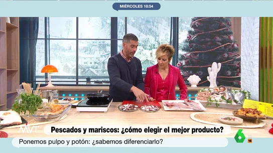 ¿Pulpo o potón? ¿Zamburiña o volandeira? Pablo Ojeda explica cómo distinguir los mariscos ¿Pulpo o potón? ¿Zamburiña o volandeira? Pablo Ojeda explica cómo distinguir los mariscos