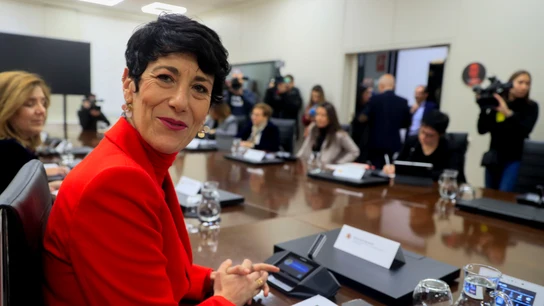 La ministra de Inclusión, Seguridad Social y Migraciones, Elma Saiz, al inicio de la Conferencia Sectorial de Inmigración La ministra de Inclusión, Seguridad Social y Migraciones, Elma Saiz, al inicio de la Conferencia Sectorial de Inmigración