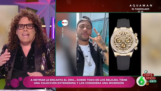 De una lujosa colección de relojes a un helicóptero personalizado: Torito repasa el patrimonio de Neymar De una lujosa colección de relojes a un helicóptero personalizado: Torito repasa el patrimonio de Neymar