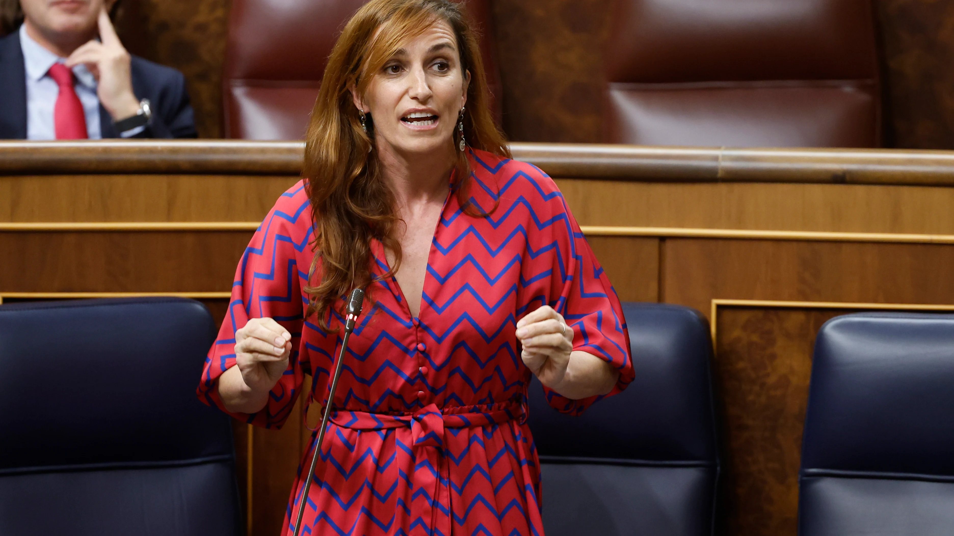 La ministra de Sanidad, Mónica García, comparece en el Congreso de los Diputados