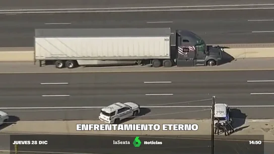 Persecución termina en un enfrentamiento de horas entre conductor y policía Persecución termina en un enfrentamiento de horas entre conductor y policía