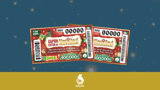 Todos los premios que reparte del Cupón Extra de Navidad de la ONCE del 1 de enero Todos los premios que reparte del Cupón Extra de Navidad de la ONCE del 1 de enero
