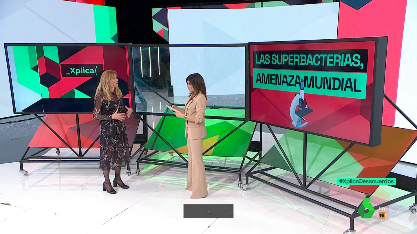 Graziella Almendral con Verónica Sanz en laSexta Xplica Graziella Almendral con Verónica Sanz en laSexta Xplica