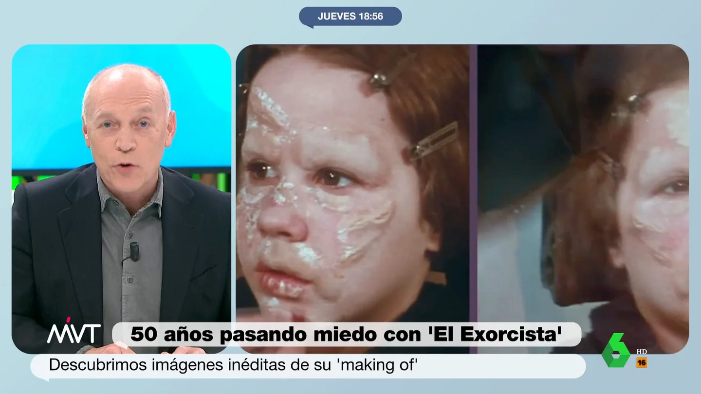 Las imágenes inéditas del making of de 'El Exorcista' 50 años después de su estreno Las imágenes inéditas del making of de 'El Exorcista' 50 años después de su estreno