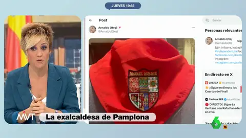 Cristina Pardo, indignada con el pañuelo compartido por Otegi: "Me causa repulsión"