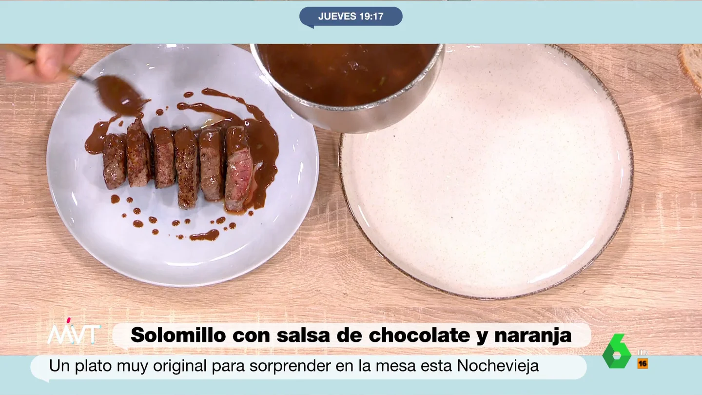 Receta de solomillo con salsa de naranja Receta de solomillo con salsa de naranja