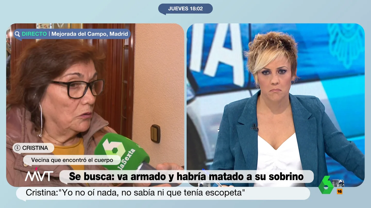 Habla la vecina que encontró al joven asesinado en Mejorada del Campo: "Había un charco de sangre" Habla la vecina que encontró al joven asesinado en Mejorada del Campo: "Había un charco de sangre"