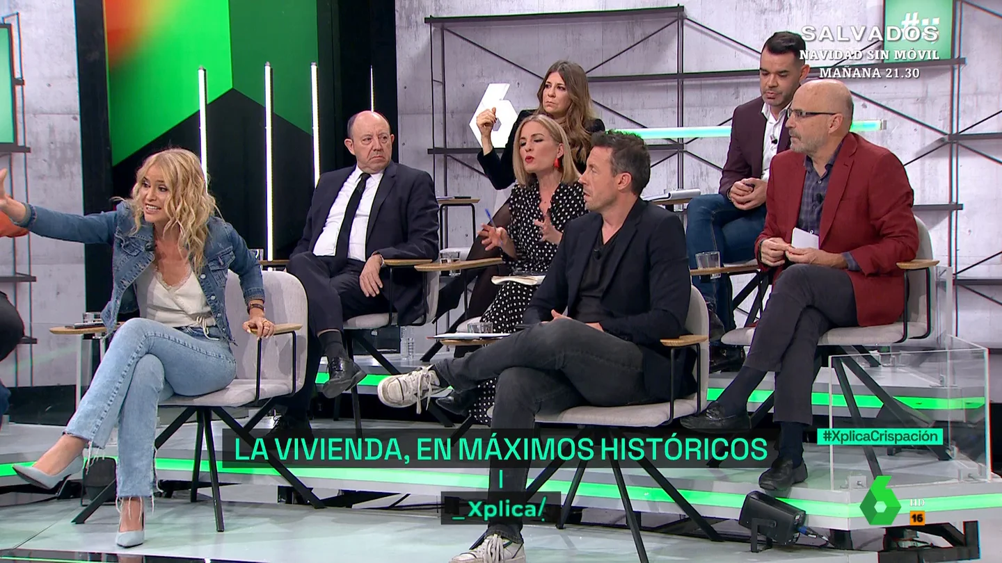 Afra Blanco estalla cuando Díaz-Giménez se pregunta si cómo le va la vida a uno es más responsabilidad propia o de los especuladores Afra Blanco estalla cuando Díaz-Giménez se pregunta si cómo le va la vida a uno es más responsabilidad propia o de los especuladores