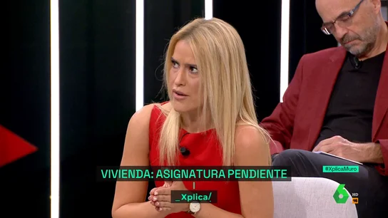 Afra Blanco en el plató de laSexta Xplica Afra Blanco en el plató de laSexta Xplica