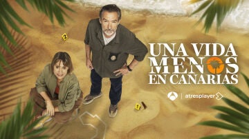 Cartel oficial de 'Una vida menos en Canarias', protagonizada por Ginés García Millán y Natalia Verbeke.