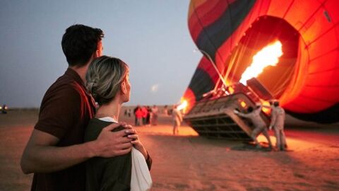 Ruta en globo aerostático