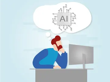 Persona utilizando Inteligencia Artificial Persona utilizando Inteligencia Artificial
