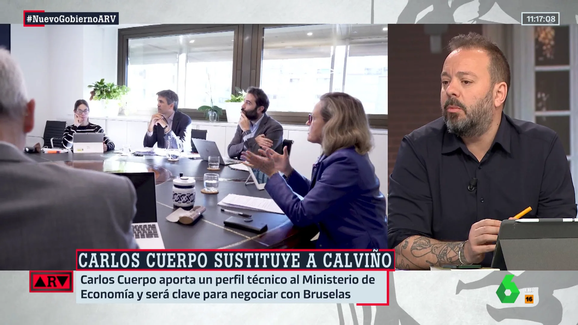 Maestre, sobre Carlos Cuerpo: "Los perfiles técnicos me generan cierto rechazo"