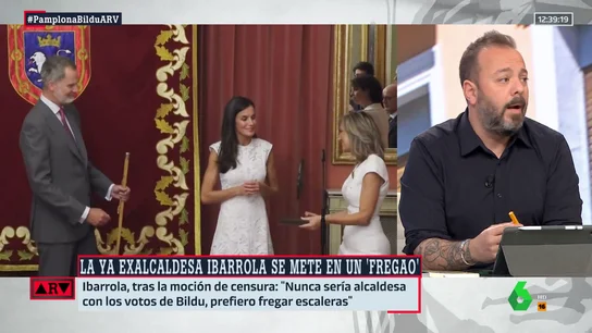 Antonio Maestre, a la excaldesa de Pamplona: "El trabajo de limpiadora es indigno por las condiciones, lo que es digno en la persona que lo ejerce" Antonio Maestre, a la excaldesa de Pamplona: "El trabajo de limpiadora es indigno por las condiciones, lo que es digno en la persona que lo ejerce"