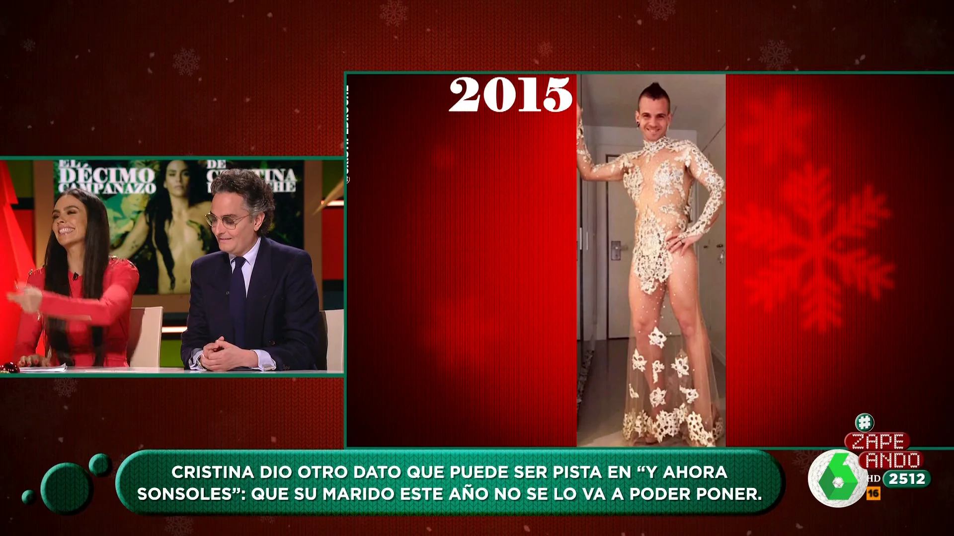 Cristina Pedroche desvela si este año Dabiz Muñoz se pondrá su vestido de las campanadas