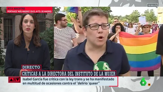 Rita Maestre pide el cese de Isabel García como directora del Instituto de la Mujer: "El PSOE debe cambiarla de forma inmediata" Rita Maestre pide el cese de Isabel García como directora del Instituto de la Mujer: "El PSOE debe cambiarla de forma inmediata"