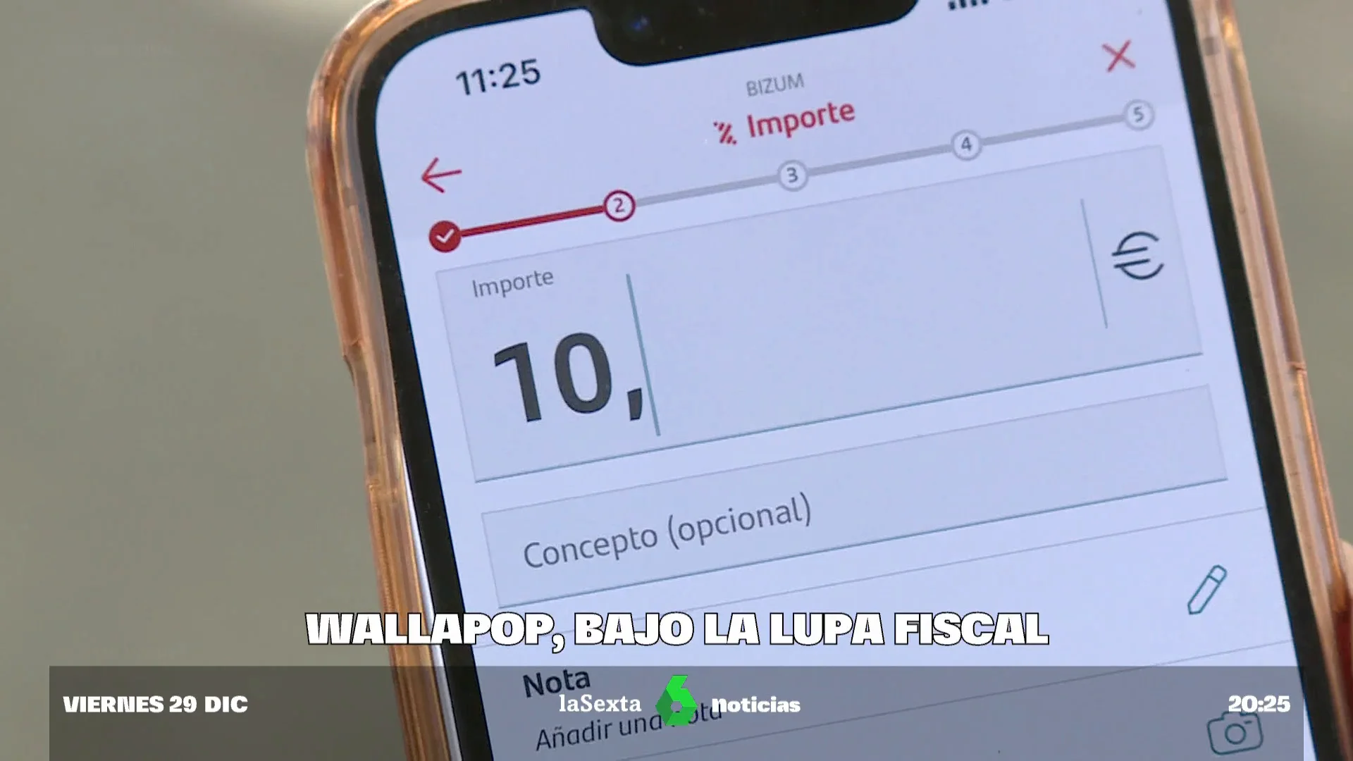 Wallapop y Bizum, bajo la lupa fiscal