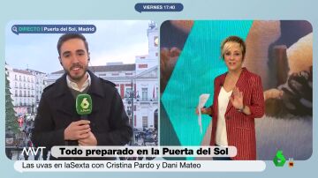 Cristina Pardo desvela detalles de su vestido de Campanadas: "Suelo ir bastante 'abrigadica', no sé en otras cadenas"