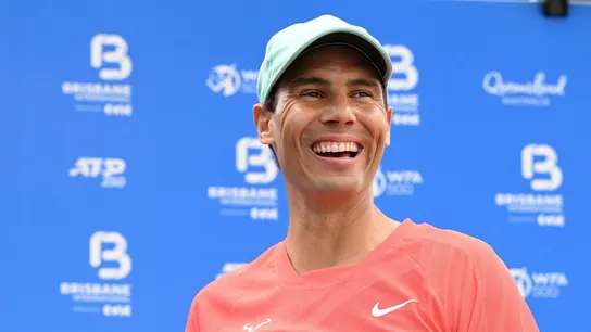 Rafa Nadal, sonriente Rafa Nadal, sonriente