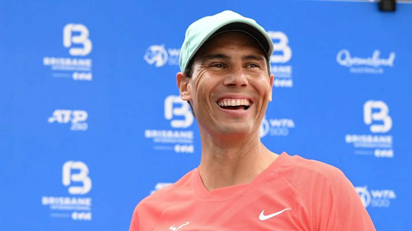 Rafa Nadal, sonriente Rafa Nadal, sonriente