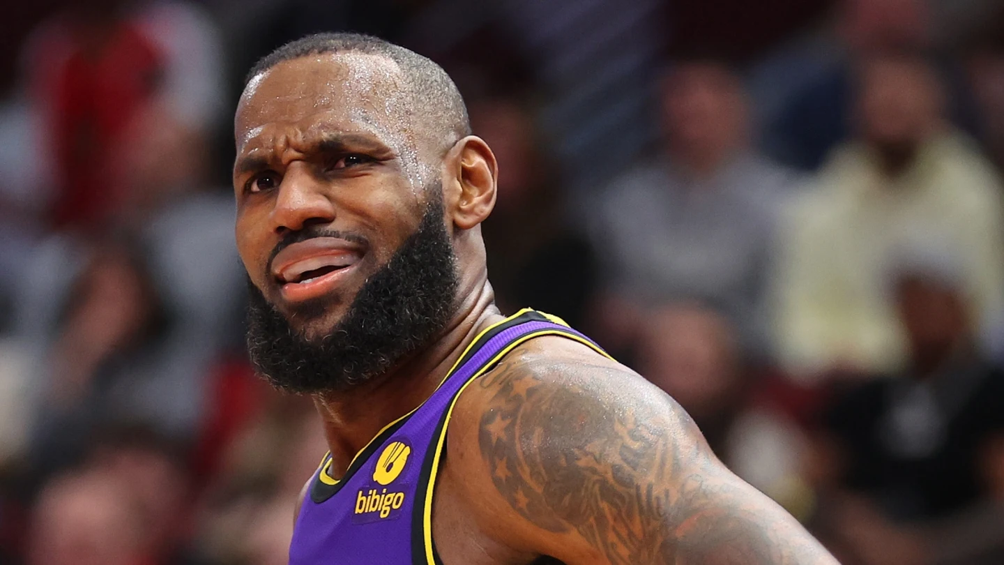 LeBron James, con Los Angeles Lakers LeBron James, con Los Angeles Lakers