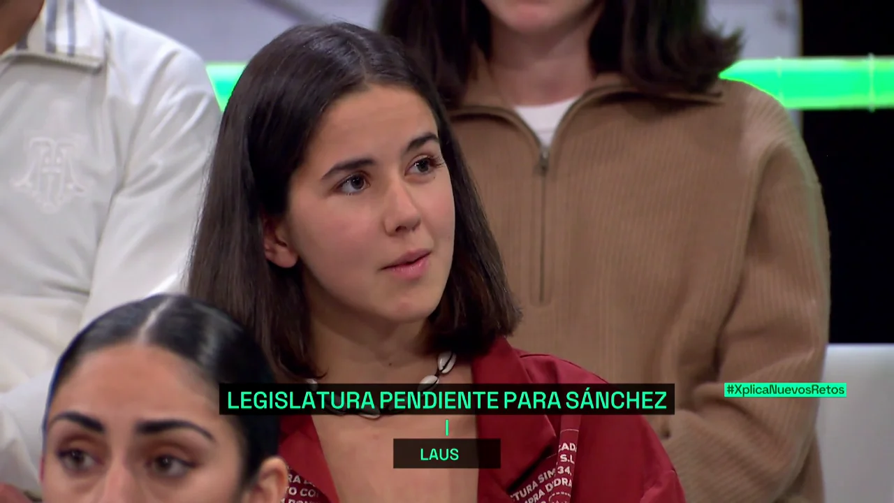 Leticia, joven pluriempleada