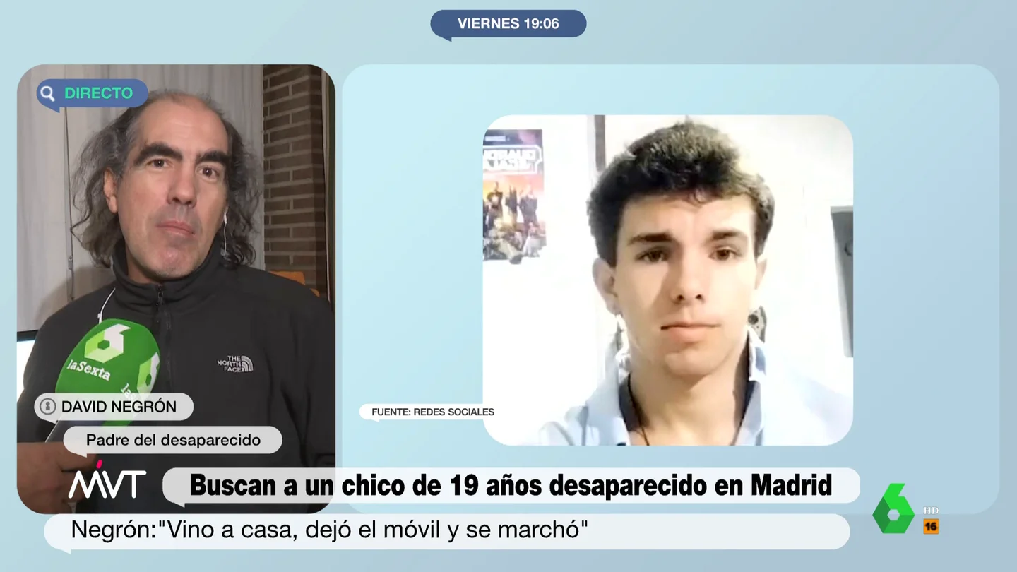 Iago, el joven desaparecido en Pozuelo, dejó su móvil "en modo avión" dentro de una caja Iago, el joven desaparecido en Pozuelo, dejó su móvil "en modo avión" dentro de una caja