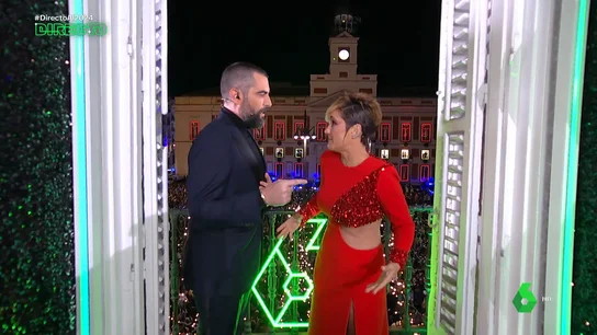 Dani Mateo y Cristina Pardo en Nochevieja 2023 Dani Mateo y Cristina Pardo en Nochevieja 2023